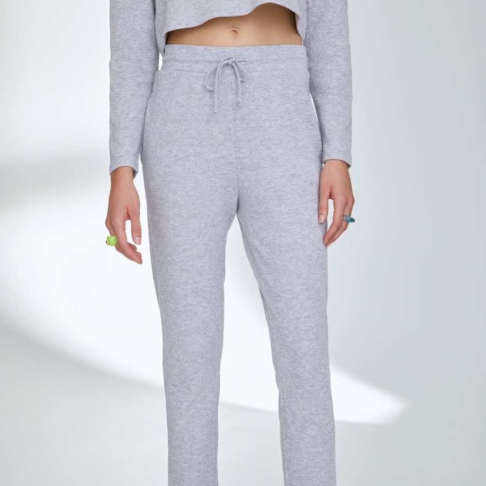 Sunday Best Baby Waffle Jogger - BLACK
